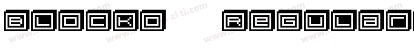 blocko  Regular字体转换